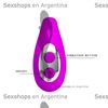 Vibrador para sexo oral con 7 modos de vibracion y carga usb